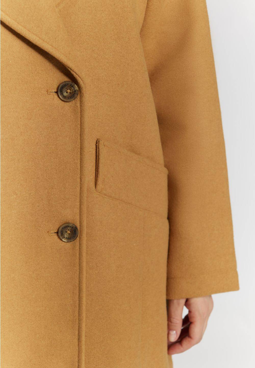 Schmuddelwedda DreiMaster Vintage Übergangsmantel aus Wollgemisch Schlussverkauf