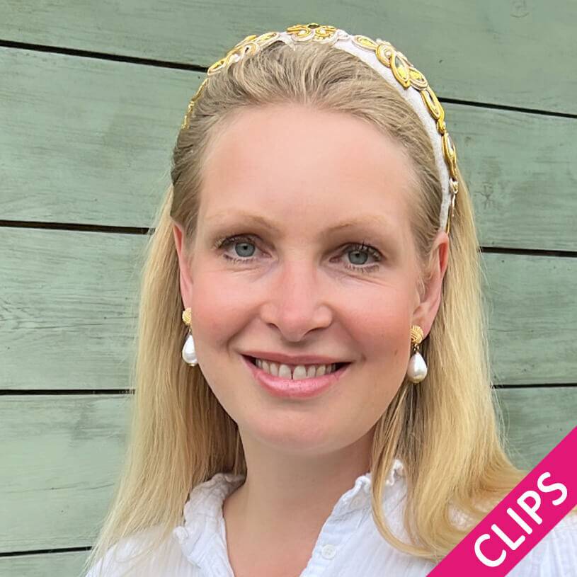 SchwesterSchwester Vergoldete Knoten-Ohrclips mit leichtem Baumwolltropfen Flash Sale