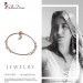 Silberdream SilberDream Armband Ringe 925 Silber rosévergoldet Damen 18cm - 21cm SDA1188E JETZT KAUFEN