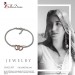 Silberdream SilberDream Armband Doppelherz Rose vergoldet 925er Silber Damen 18cm SDA2158T Nur für heute
