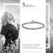 Silberdream SilberDream Armband Line matt/glänzend 925 Sterling Silber 18,5cm SDA452J Vierteljährliche Förderung