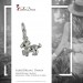 Silberdream SilberDream 925 Charm Widder Sternzeichen Anhänger FC7104 Fabrikverkauf