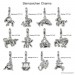 Silberdream SilberDream 925 Charm Fische Sternzeichen Anhänger FC7103 Meist gekauft