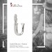 Silberdream SilberDream 925 Charm Buchstabe U Silber Armband Anhänger FC70U Fabrikpreis