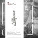 Silberdream SilberDream Charm Froschkönig Armband Anhänger 925 Silber FC3133 Osterangebot