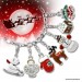 Silberdream SilberDream Charm Weihnachtsstiefel 925 Silber Armband Anhänger FC810R Valentinstagsangebot