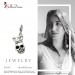 Silberdream SilberDream Charm Totenkopf mit Krone 3D 925er Armband Anhänger FC694 Lagerräumung