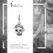 Silberdream SilberDream Charm Totenkopf Pirat 925 Silber Armband Anhänger FC695 Online Outlet