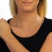 Silberdream SilberDream Collier Kette gedreht Rose vergoldet 925 Silber 45cm SDK22145E Exklusive Angebote
