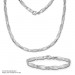Silberdream SilberDream Collier Kette Muster 925er Silber 45cm Damen Halskette SDK437J Neuheiten