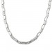 Silberdream SilberDream Collier Kette Wave 925er Silber 45,5cm Damen Halskette SDK477J Tiefpreis