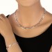 Silberdream SilberDream Collier Kette Zopf 925er Silber 44,5cm Damen Halskette SDK438J Neueste Stile