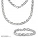 Silberdream SilberDream Collier Kette Zopf 925er Silber 44,5cm Damen Halskette SDK438J Neueste Stile