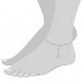 Silberdream SilberDream 25,5cm Fußkette Herz Zirkonia Silber SDF005 Bis zu 60% Rabatt
