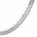 Silberdream SilberDream Zwillingspanzer Kette 925 Sterling Silber Unisex 45cm SDK26745J Sonderangebot der Fabrik