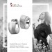 Silberdream SilberDream Creole Line Zirkonia weiß 925 Sterling Silber Damen SDO4306W Begrenzt auf 3 Tage