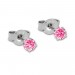 Silberdream SilberDream Ohrstecker 3er Zirkonia weiß, lila, rosa 925 Silber Ohrring SDS808 Online