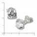 Silberdream SilberDream Ohrringe Zirkonia weiß 6mm rund Silber Ohrstecker SDO716W Auslauf