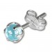 Silberdream SilberDream Ohrringe Kugel hellblau 925 Silber Ohrstecker SDO533H Hotsell