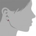 Silberdream SilberDream Ohrringe Zirkonia oval fuchsia 925er Ohrstecker SDO552D Schlussverkauf