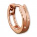 Silberdream GoldDream Creole Rose 333 Roségold Ohrring Echtschmuck GDO5111E Kostenloser Versand