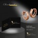 Silberdream GoldDream Creole Rose 333 Roségold Ohrring Echtschmuck GDO5111E Kostenloser Versand