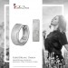 Silberdream SilberDream Creole Brushed 1,5cm 925er Sterling Silber Damen Ohrringe SDO4420J Limitierter Zeitrabatt