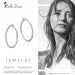 Silberdream SilberDream Creole Orient 4cm 925 Sterling Silber Damen Ohrring SDO67374 Fabrik Onlineshop