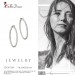 Silberdream SilberDream Creole Diamantschliff 4cm 925 Sterling Silber Damen Ohrring SDO67364 Fabrikpreis