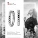 Silberdream SilberDream Creole Dots 2,1cm 925 Sterling Silber Damen Ohrringe SDO4433J Rabatt