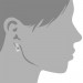 Silberdream SilberDream Ohrring Welle diamantiert 925 Silber Ohrstecker SDO314 Online Shopping