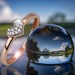 Silberdream GoldDream Gold Ring Herz Zirkonia weiß Gr.54 333er Rosegold GDR503E54 Black Friday