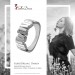 Silberdream SilberDream Ring Relief Zirkonia weiß Gr.58 aus 925er Silber Damen SDR412W58 Tägliche Deals