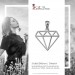 Silberdream SilberDream Kettenanhänger Diamant Form Anhänger für Damen 925er Silber SDH8200J Bis zu 50% Rabatt