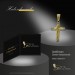 Silberdream GoldDream Kettenanhänger Kreuz zweifarbig 333 Gelbgold Echtschmuck GDH516TY Nur für heute