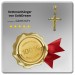 Silberdream GoldDream Kettenanhänger Kreuz zweifarbig 333 Gelbgold Echtschmuck GDH516TY Nur für heute