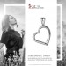Silberdream SilberDream Ketten Anhänger -Herz- Zirkonia weiß 925 Silber SDH4381W 50% Rabatt mit kostenlosem Versand