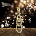 Silberdream GoldDream Kettenanhänger Kette Zirkonia 333 Gold Anhänger Echtschmuck GDH504WY Outlet