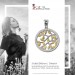 Silberdream SilberDream Ketten Anhänger -Kreis- bicolor 925er Sterling Silber SDH4384T Auslauf