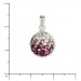 Silberdream SilberDream Glitzer Anhänger Zirkonias lila ICE GSH002 Verkauf