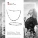 Silberdream SilberDream Schmuck Set Zirkonia Collier & Armband Damen 925 Silber SDS436W Exklusivangebot