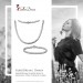 Silberdream SilberDream Schmuck Set Design Collier & Armband Damen 925 Silber SDS427 Black Friday