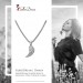 Silberdream SilberDream Schmuck Set Kette und Anhänger Flügel Zirkonia 925er SDS4925W Weihnachtsangebot