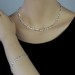 Silberdream SilberDream Schmuck Set Outline Collier & Armband Damen 925 Silber SDS456J Valentinstagsangebot