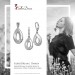 Silberdream SilberDream Schmuck Set Anhänger und Ohrringe Big Zirkonia Silber SDS4907W Online Outlet