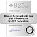 Silberdream SilberDream Schmuck Set Kette und Ohrringe Circle Zirkonia 925er Silber GSS408W Exklusive Angebote