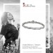 Silberdream SilberDream Armband Wave 925 Silber gehämmert matt 19cm SDA4792O Riesige Ersparnisse