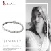 Silberdream SilberDream Armband Wave 925 Sterling Silber 18,5cm Silberarmband SDA477J Wochenangebot
