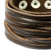 Silberdream SilberDream Lederarmband braun Herren Leder Armband LA2249B Zeitbegrenzte Promotion