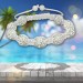 Silberdream SilberDream Shamballa Armband weiß mit 9 Zirkonia Kugeln weiß SDA930 Nur für heute